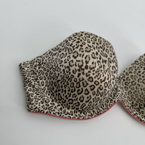 Maidenform Sweet Nothings Leopard Print Strapless Bra Size 38C - Picture 2 of 10